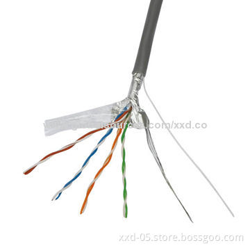 Network UTP/FTP 4 Pairs Cat5/5e Cable with PVC Coat, CE/RoHS Mark